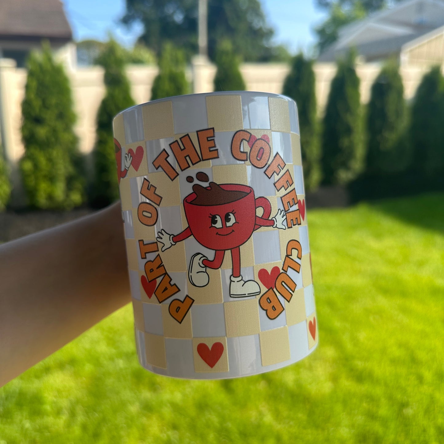 "Part of the coffee club" Mug
