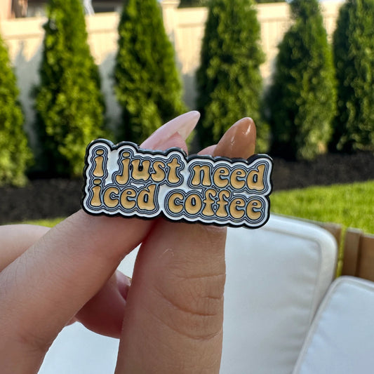 "I just need iced coffee" 🥤PIN