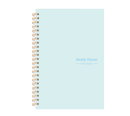 A5 52 Weekly Non-Dated Planner